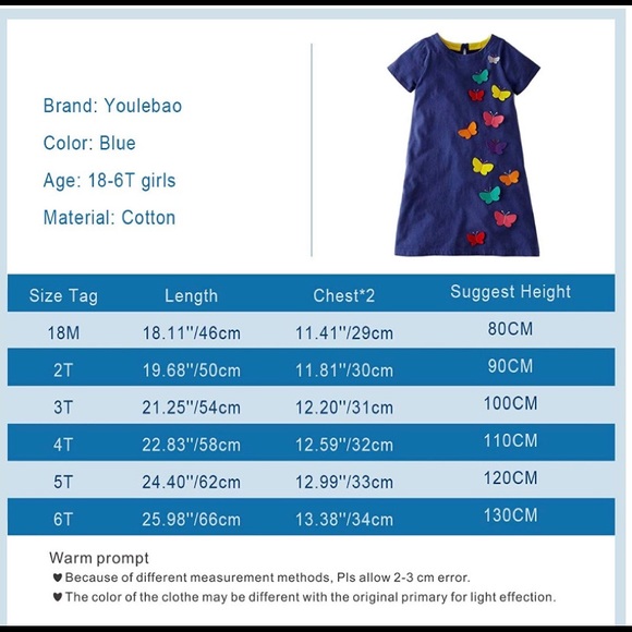 🔴🎀 Host Pick 🎀 🔴Toddler Butterfly Dress - Picture 7 of 7